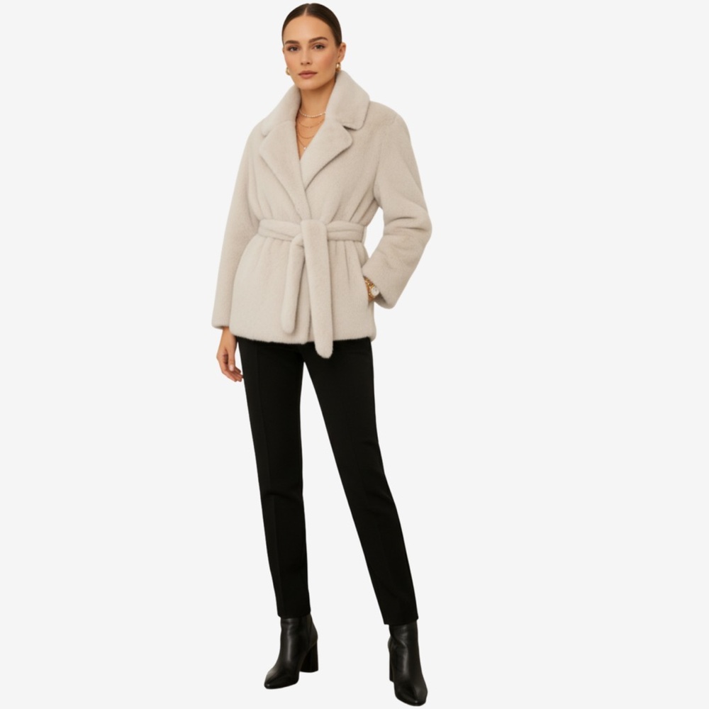 NWT- Love Token Bentley Faux Fur Jacket - Picture 11 of 11